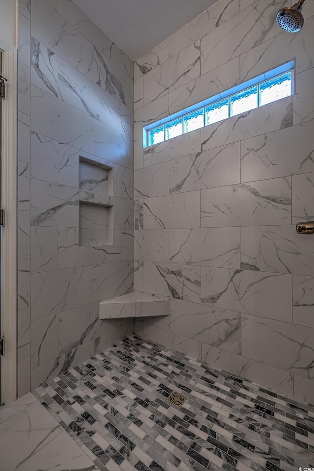 4000 Bayfield Loop, Murrells Inlet, SC 29576 - bathroom featuring tiled shower
