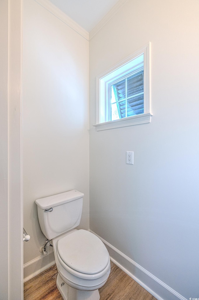 4000 Bayfield Loop, Murrells Inlet, SC 29576 - bathroom featuring wood finished floors and crown molding