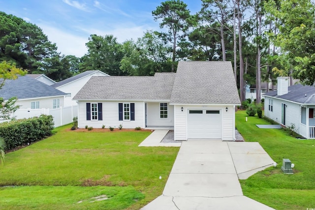 9655 Kings Grant Dr, Murrells Inlet, SC 29576 - view of front facade featuring roof with shingles, concrete driveway, and a garage