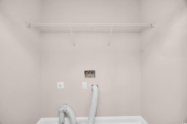 9655 Kings Grant Dr, Murrells Inlet, SC 29576 - laundry area with electric dryer hookup and washer hookup