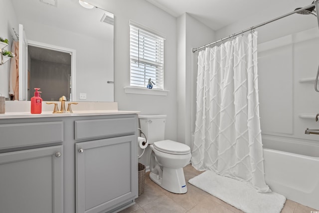 3909 On Deck Cir, Little River, SC 29566 - full bathroom with tile patterned flooring, vanity, and shower / bath combination with curtain