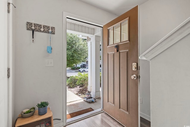 1117 Fairway Ln Unit 1117, Conway, SC 29526 - entryway with wood finished floors