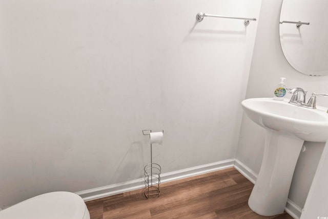 1117 Fairway Ln Unit 1117, Conway, SC 29526 - bathroom with wood finished floors and toilet