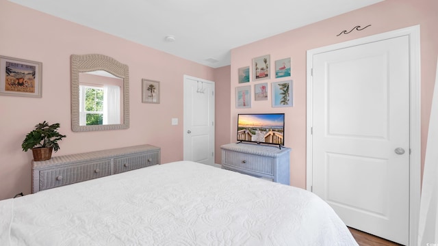 1201 Midtown Village Dr, Conway, SC 29526 - bedroom with wood finished floors