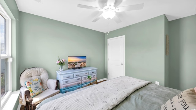1201 Midtown Village Dr, Conway, SC 29526 - bedroom featuring ceiling fan