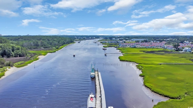 1553 Watson Ave, Little River, SC 29566 - drone / aerial view of a large body of water