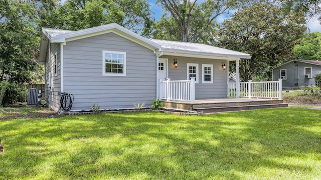 1553 Watson Ave, Little River, SC 29566 - view of front of property featuring a front lawn and a metal roof