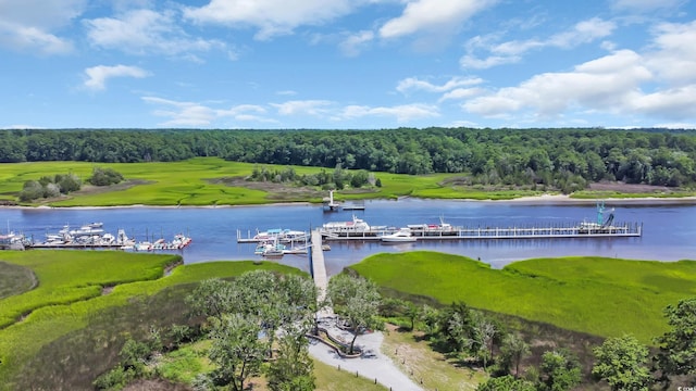1553 Watson Ave, Little River, SC 29566 - drone / aerial view of a large body of water