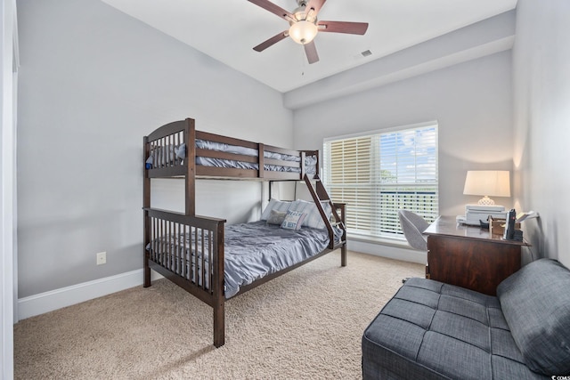 265 Venice Way Unit 1-404, Myrtle Beach, SC 29577 - bedroom featuring carpet floors and ceiling fan