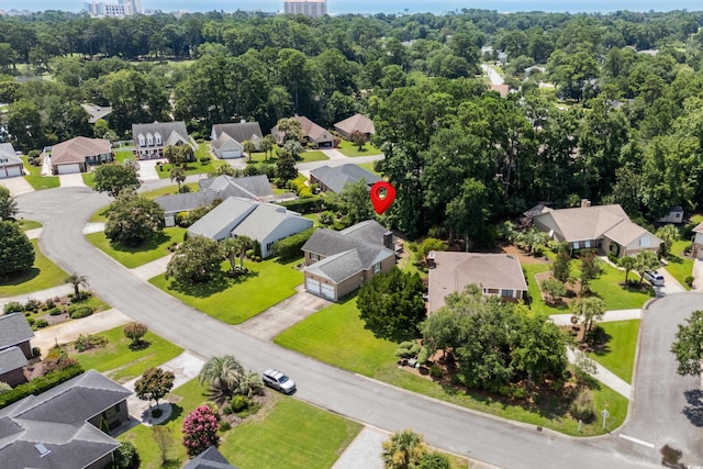 1415 Fox Hollow Way N, Myrtle Beach, SC 29582 - aerial perspective of suburban area