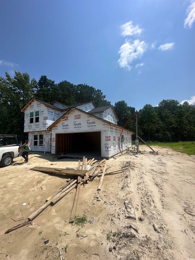 205 Kc Ln, Aynor, SC 29511 - view of front of home featuring a garage and driveway
