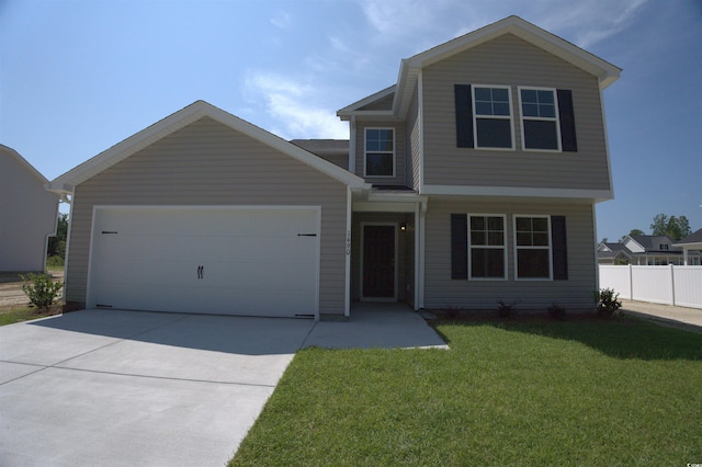 205 Kc Ln, Aynor, SC 29511 - view of front facade featuring an attached garage and concrete driveway