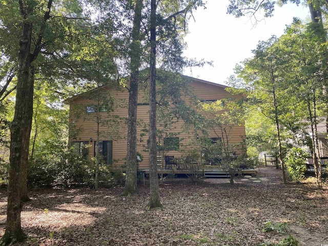 2232 Franklin Cir, Little River, SC 29566 - view of side of home with a deck