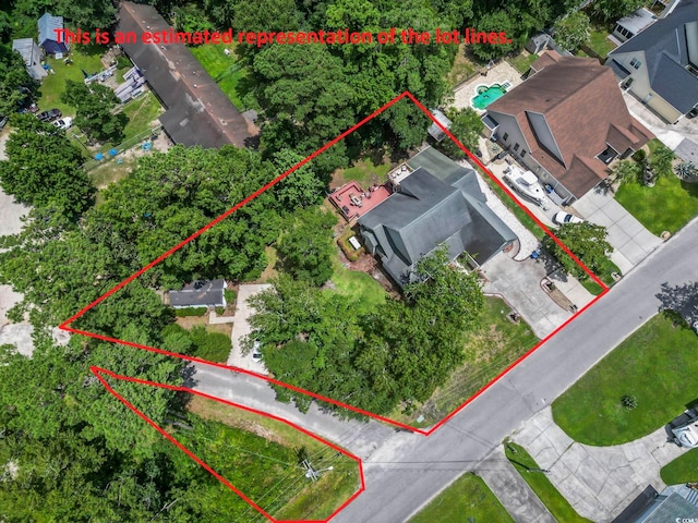 1504 27th Ave N, North Myrtle Beach, SC 29582 - view of property location with property parcel outlined