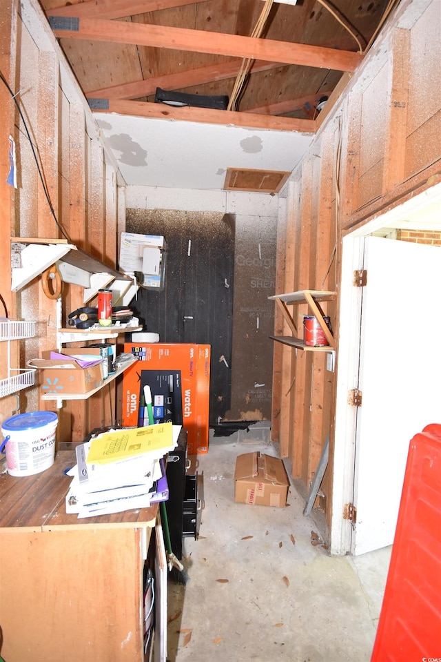 240 Yadkin Ave, Georgetown, SC 29440 - misc room featuring concrete floors