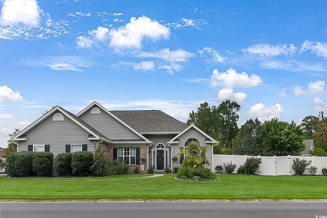 3922 Glenmere Dr, Myrtle Beach, SC 29588 - view of front facade with a gate and brick siding