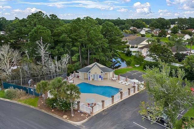 3922 Glenmere Dr, Myrtle Beach, SC 29588 - aerial view of a pool area