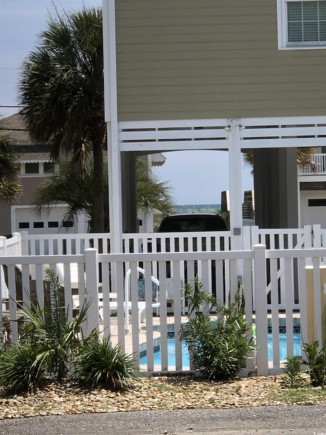 910 Perrin Dr, North Myrtle Beach, SC 29582 - view of side of property featuring a community pool