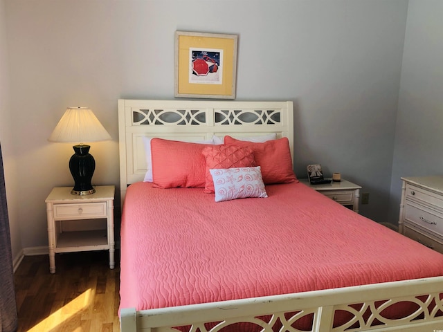 910 Perrin Dr, North Myrtle Beach, SC 29582 - bedroom featuring wood finished floors