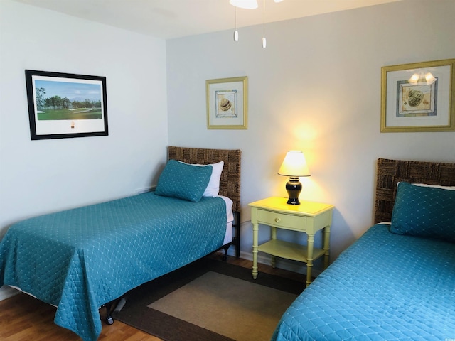 910 Perrin Dr, North Myrtle Beach, SC 29582 - bedroom with wood finished floors
