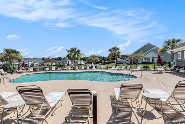 6014 Catalina Dr Unit 413, North Myrtle Beach, SC 29582 - community pool featuring a patio area