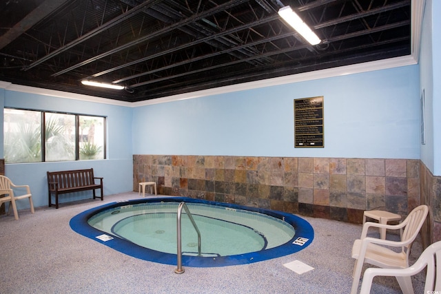201 74th Ave N Unit 1401, Myrtle Beach, SC 29572 - view of pool featuring a hot tub
