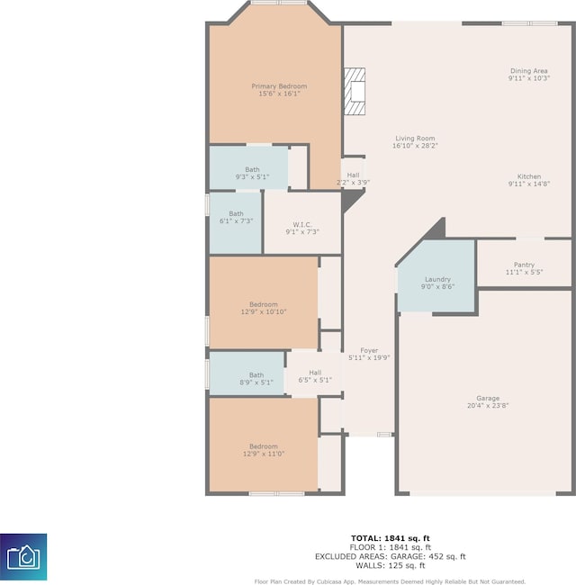 293 Waterfall Cir, Little River, SC 29566 - view of home floor plan