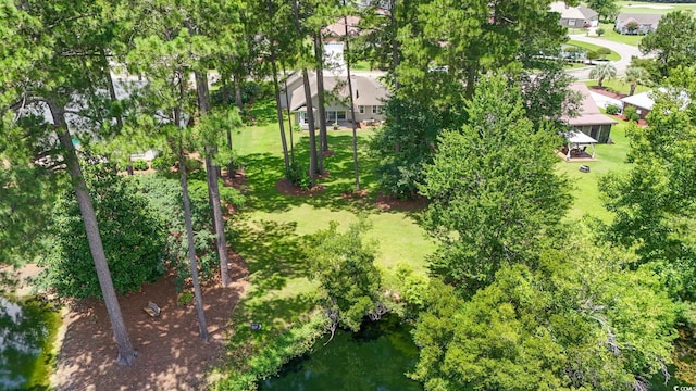 603 Bucks Trl, Longs, SC 29568 - aerial view of residential area featuring a tree filled landscape