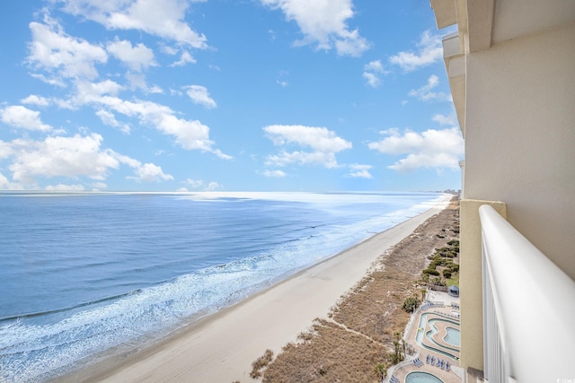 2701 S Ocean Blvd Unit 1908, North Myrtle Beach, SC 29582 - water view with nearby beach