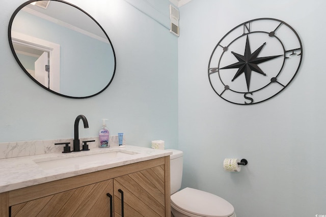 415 Ocean Creek Dr Unit 2208, Myrtle Beach, SC 29572 - bathroom with toilet and vanity