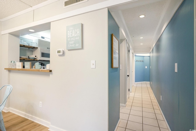 415 Ocean Creek Dr Unit 2208, Myrtle Beach, SC 29572 - hall with recessed lighting and tile patterned flooring