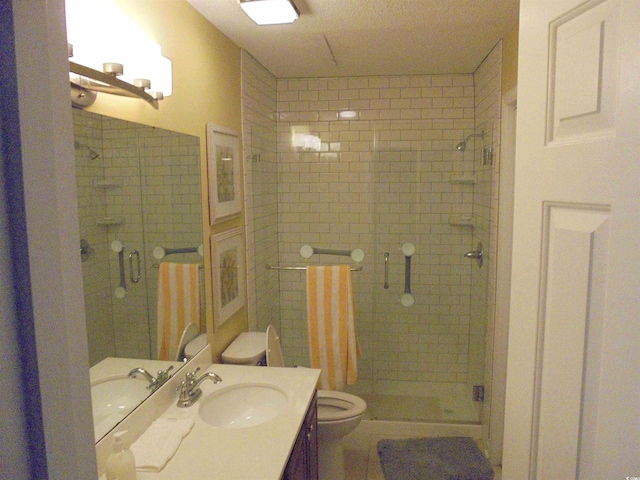 1004 Edge Dr, North Myrtle Beach, SC 29582 - bathroom with a shower stall and vanity
