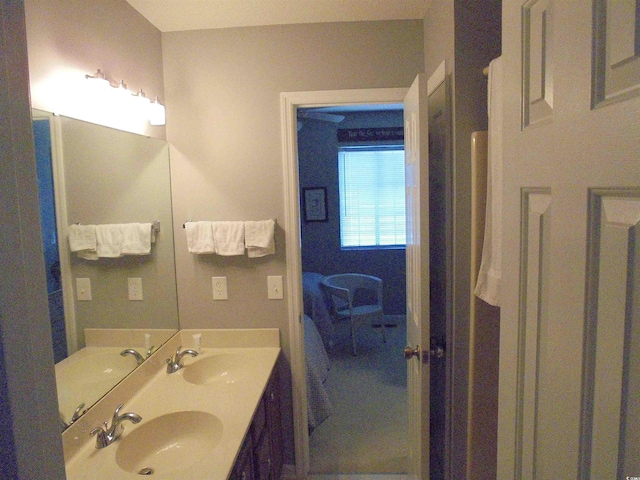 1004 Edge Dr, North Myrtle Beach, SC 29582 - full bath with double vanity