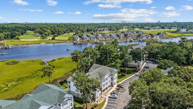 4430 Turtle Ln Unit 2-C, Little River, SC 29566 - bird's eye view of a nearby body of water