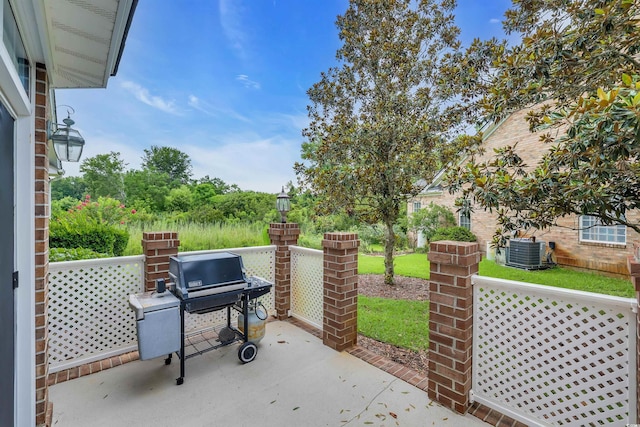 192 Hamby Dr, Pawleys Island, SC 29585 - view of patio / terrace featuring a grill