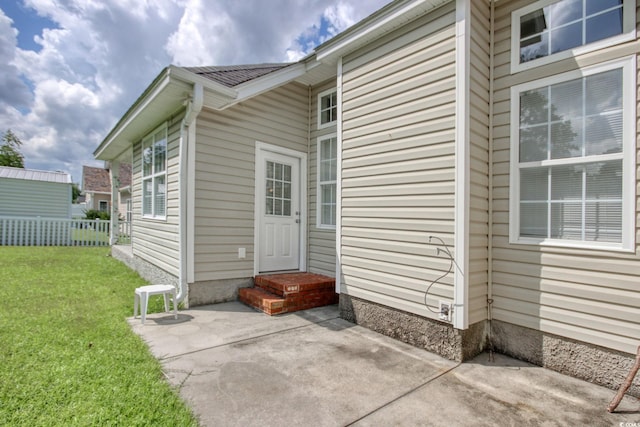 2025 Sawyer St, Conway, SC 29527 - doorway to property featuring a patio area