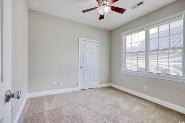 2025 Sawyer St, Conway, SC 29527 - unfurnished bedroom featuring carpet and ceiling fan