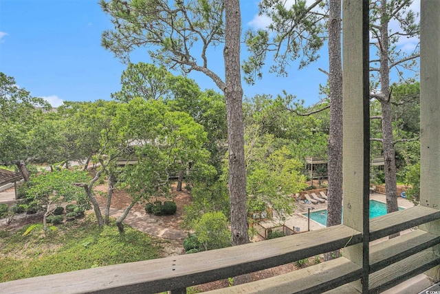 415 Ocean Creek Dr Unit 2373, Myrtle Beach, SC 29572 - view of yard featuring an outdoor pool