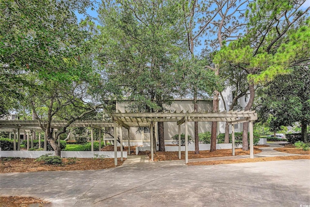 415 Ocean Creek Dr Unit 2373, Myrtle Beach, SC 29572 - view of community with a pergola