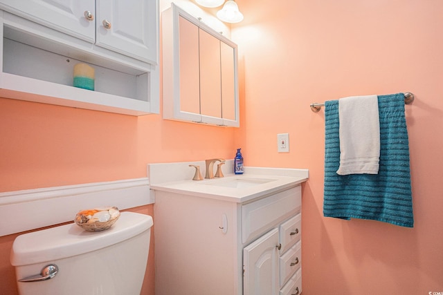 415 Ocean Creek Dr Unit 2373, Myrtle Beach, SC 29572 - bathroom with vanity and toilet