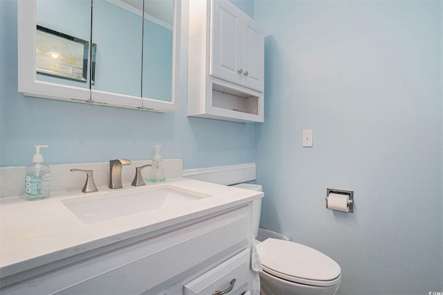 415 Ocean Creek Dr Unit 2373, Myrtle Beach, SC 29572 - half bathroom with vanity and toilet