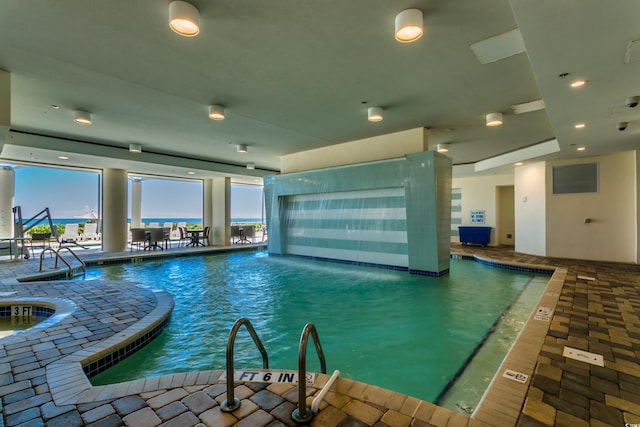 107 S Ocean Blvd Unit 1202, Myrtle Beach, SC 29577 - indoor community pool featuring a patio