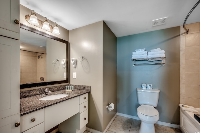 107 S Ocean Blvd Unit 1202, Myrtle Beach, SC 29577 - bathroom featuring vanity and tile patterned floors