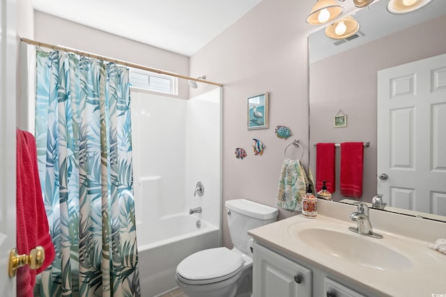 6506 Royal Pine Dr, Myrtle Beach, SC 29588 - bathroom with shower / bathtub combination with curtain and vanity