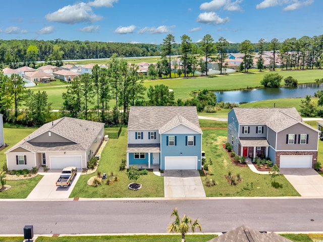 131 Marauder Dr, Longs, SC 29568 - aerial perspective of suburban area with a large body of water