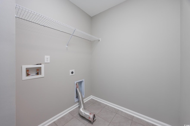 131 Marauder Dr, Longs, SC 29568 - laundry room featuring hookup for an electric dryer, washer hookup, and light tile patterned floors