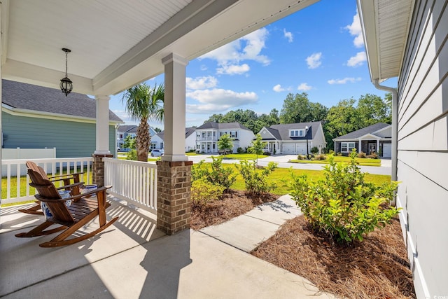 5540 Whitebark Dr, Myrtle Beach, SC 29577 - porch with a residential view