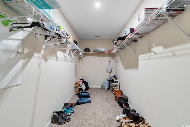 632 Kindred Dr, Myrtle Beach, SC 29588 - spacious closet featuring carpet flooring