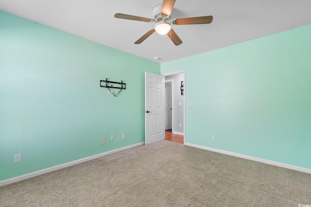 632 Kindred Dr, Myrtle Beach, SC 29588 - unfurnished bedroom featuring carpet flooring and a ceiling fan