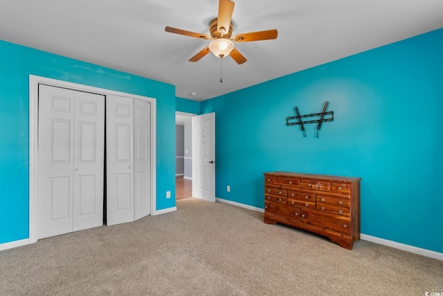 632 Kindred Dr, Myrtle Beach, SC 29588 - bedroom featuring a closet, carpet floors, and ceiling fan